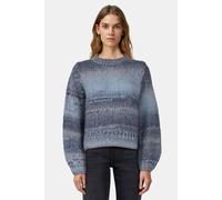 Rich & Royal Fitted Space Dye Pullover Sapphire Blue size S | Knitted Sweaters Outlet | Women | Blue S