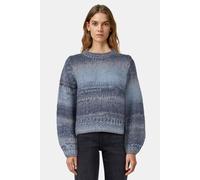 Rich & Royal Fitted Space Dye Pullover Sapphire Blue size XS | Knitted Sweaters Outlet | Women | Blue XS