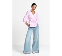 Rich & Royal Marlene Roll-up Denim Blue size W26L32 | Wide Pants Outlet | Women | Blue W26L32