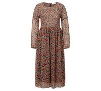 Rich & Royal Maxi Dress Printed With Smock Detail Black size 38 | Midi Dresses Outlet | Women | White 38