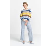Rich & Royal Multicoloured Stripe Crew Recycled Original size L | Sweaters Outlet | Women L