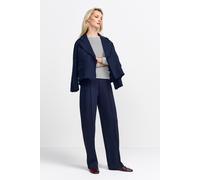 Rich & Royal Sparkle Striped Longsleeve Organic Midnight Blue size M | Longsleeves Outlet | Women | Blue M