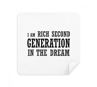 Rich Second Generation Glasses Cleaning Cloth Phone Screen Cleaner Suede Fabric 2pcs