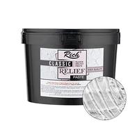 RICH Structural Paste Fine 3.5 kg in Bucket - White - Filler / Modelling Clay for Artist Supplies - Fine Grain Modelling Clay / Modelling Paste / Filler