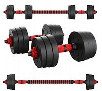 Rich Taste 20/30KG Dumbbells Barbell Set With Connecting Rod Adjustable Dumbbells set Adjustable Lifting Training Set (30KG)