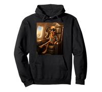 Rich Tung Sahur First Class Travel Meme Summer Vibe Brainrot Pullover Hoodie