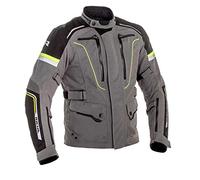 Richa Infinity 2 Pro, textile jacket waterproof XL Grey/Neon-Yellow