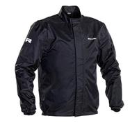 RICHA AQUAGUARD BLACK MOTORCYCLE BIKE COMMUTE & TRAVEL WATERPROOF OVER JACKET