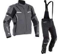 Richa Arc Gore-Tex Motorcycle Jacket & Trousers Grey Black Kit