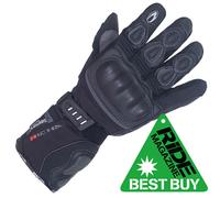 Richa Arctic Motorcycle Motorbike Textile Gloves Black