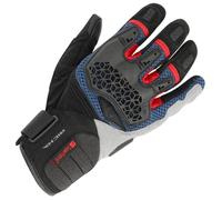 Richa Bogota Black Blue Red Adventure Touring Lightweight Motorcycle Gloves