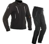 Richa Chloe Ladies Motorcycle Jacket & Trousers Black Kit