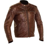 RICHA DAYTONA 2 BROWN CLASSIC CASUAL LEATHER MOTORCYCLE MOTORBIKE BIKE JACKET