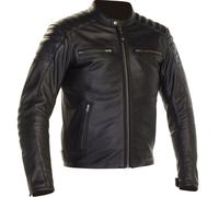 Richa Daytona 2 Leather Motorcycle Motorbike Jacket Classic Urban Biker Black