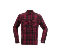 §Richa Forest MC Shirt Black-Burgundy§