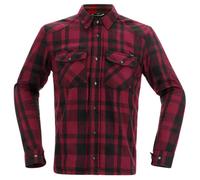 RICHA FOREST SHIRT BLACK/BURGUNDY