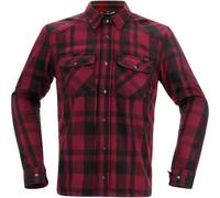Richa Forest Summer Protective Overshirt Black / Burgundy