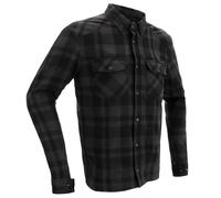 Richa Forest Textile Motorcycle Motorbike Riding Shirt - Black / Dark Grey