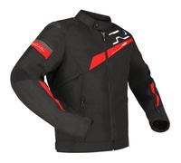 Richa Gotham 3 Waterproof Moto Motorcycle Motorbike Textile Jacket Black / Red
