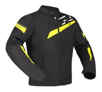 Richa Gotham 3 Waterproof Moto Motorcycle Textile Jacket Black / Fluo Yellow