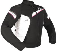 Richa Gotham 3 WP Ladies Textile Jacket - Black/White/Fuchsia