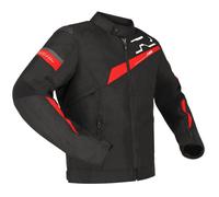 Richa Gotham 3 WP Waterproof Black Red Motorcycle Motorbike Short Sports Jacket
