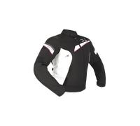Richa Gotham 3 WP Women's MC Jacket Black/White/FuschiaL Black,White,Fuschia