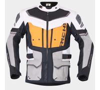 RICHA INFINITY 2 ADVENTURE BIKE WATERPROOF MOTORCYCLE BIKE JACKET GREY ORANGE