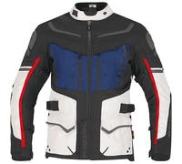 Richa Infinity 2 Adventure Textile Waterproof Motorcycle Jacket - Grey/Blue/Red