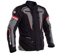 RICHA INFINITY 2 PRO BLACK GREY RED LAMINATE WATERPROOF MOTORCYCLE BIKE JACKET
