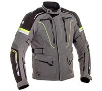 Richa Infinity 2 Pro, textile jacket waterproof L Grey/Neon-Yellow