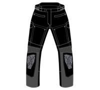 Richa Infinity 3 Aventure MC Trousers BlackM Black