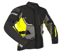 RICHA INFINITY 3 PRO MOTORCYCLE MOTORBIKE JACKET BLACK/YELLOW FLUO