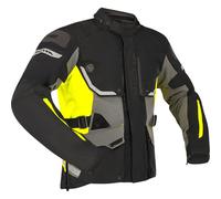 Richa Infinity 3 Pro Motorcycle Textile Jacket - Black /Anthracite /Fluo Yellow
