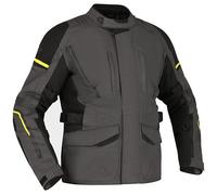 Richa Infinity 3 Waterproof Motorcycle Textile Jacket - Black / Grey / Yellow