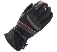 Richa Ladies Ella Mixed Waterproof Motorcycle Glove - Black / Pink