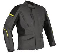 Richa Ladies Infinity 3 Waterproof Motorcycle Textile Jacket - Black/ Grey/ Fluo