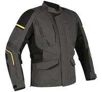 Richa Ladies Infinity 3 Waterproof Motorcycle Textile Jacket - Black/ Grey/ Fluo