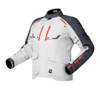 Richa Ladies Taurus Textile Waterproof Motorcycle Motorbike Jacket - Grey / Red