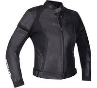 Richa Ladies Womens Laura Leather Jacket Motorbike Motorcycle D3O Black