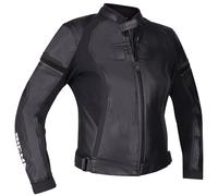Richa Ladies Womens Laura Leather Jacket Motorbike Motorcycle D3O Black