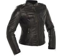 Richa Ladies Womens Lausanne Leather Motorcycle Motorbike Classic Jacket Black