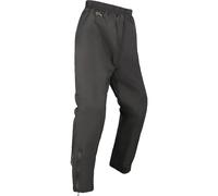 Richa Monsoon Waterproof Windproof Motorcycle Rain Wear Over Trousers Pants (UK, Alpha, M, Regular, Regular, Black)
