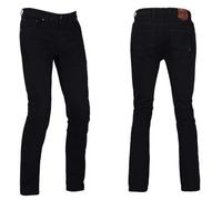 RICHA ORIGINAL 2 SLIM SHORT LEG BLACK SINGLE LAYER MOTORCYCLE MOTORBIKE JEANS