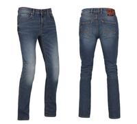§Richa Original 2 Slim Fit Short Motorcycle Jeans Washed Blue§