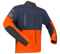 Richa Orion Gore-Tex Textile Waterproof Motorcycle Jacket - Blue / Orange