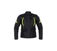 Richa Phantom 3, textile jacket waterproof women L Black/Neon-Yellow