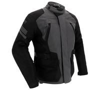 Richa Phantom 3, textile jacket waterproof 3XL Black/Dark Grey