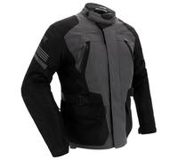 Richa Phantom 3 waterproof Motorcycle Textile Jacket, grey/black, XL