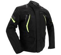 Richa Phantom 3, textile jacket waterproof 4XL Black/Neon-Yellow